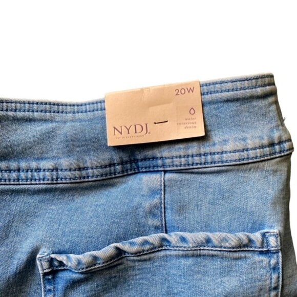 NWT NYDJ High Rise Wide Leg Jeans 20 - Picture 3 of 6